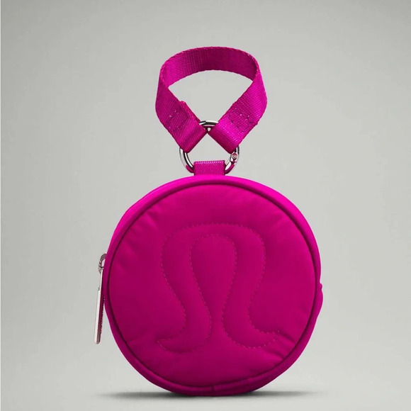 🆕🩷 Lululemon Logo Coin Purse Ripe Raspberry - Picture 5 of 6